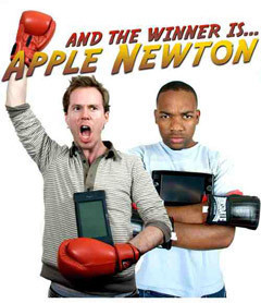 Apple Newton contra un Windows UMPC