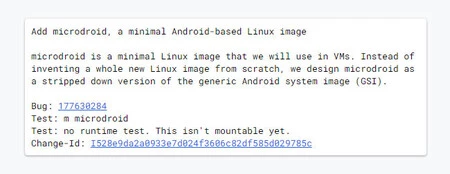 マイクロドロイドコミット