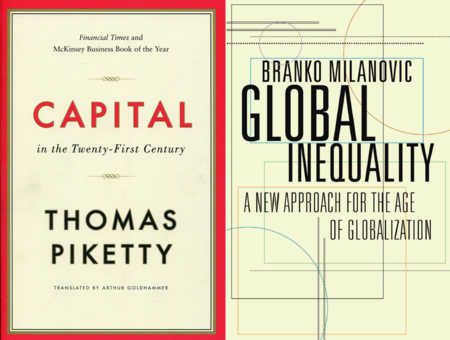 Capital in the XXIst Century, de Thomas Piketty y Global Inequality, de Branko Milanovic