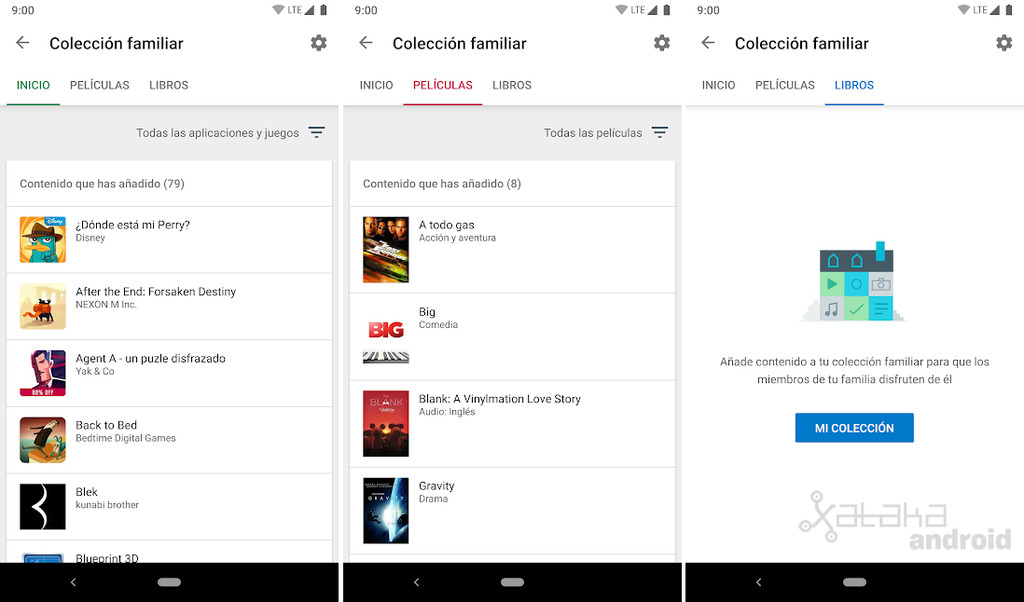 Cómo compartir tus compras de Google Play