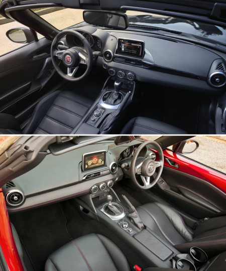 Fiat 124 Spider Vs Mazda Mx 5