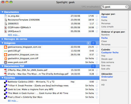 Delimport, los bookmarks de del.icio.us aparecen en Spotlight