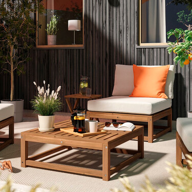 Una de las series de muebles más bonitas de Ikea ahora está en oferta y es perfecta para crear espacios de lujo en la terraza 