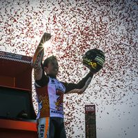 Así ha sido la celebración del séptimo título mundial de Marc Márquez en 20 imágenes
