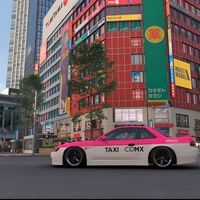 La comunidad de Forza Horizon 6 lo ha hecho de nuevo: así se ve un taxi de la Ciudad de México en las calles de Tokio 
