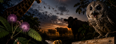 Girafas correm, tartarugas acasalam e grilos cantam: assim a natureza reage a um eclipse solar 