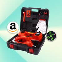 Este gato eléctrico hará que cambiar tus llantas te deje de costar una semana de cardio: ahora más barato en Amazon 