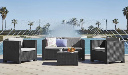 Conjunto De Jardin Diva Mediterraneo Leroy Merlin