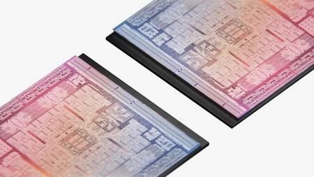 「UltraFusion」テクノロジーにより、2 つの M2 Max チップから M2 Ultra が誕生します。