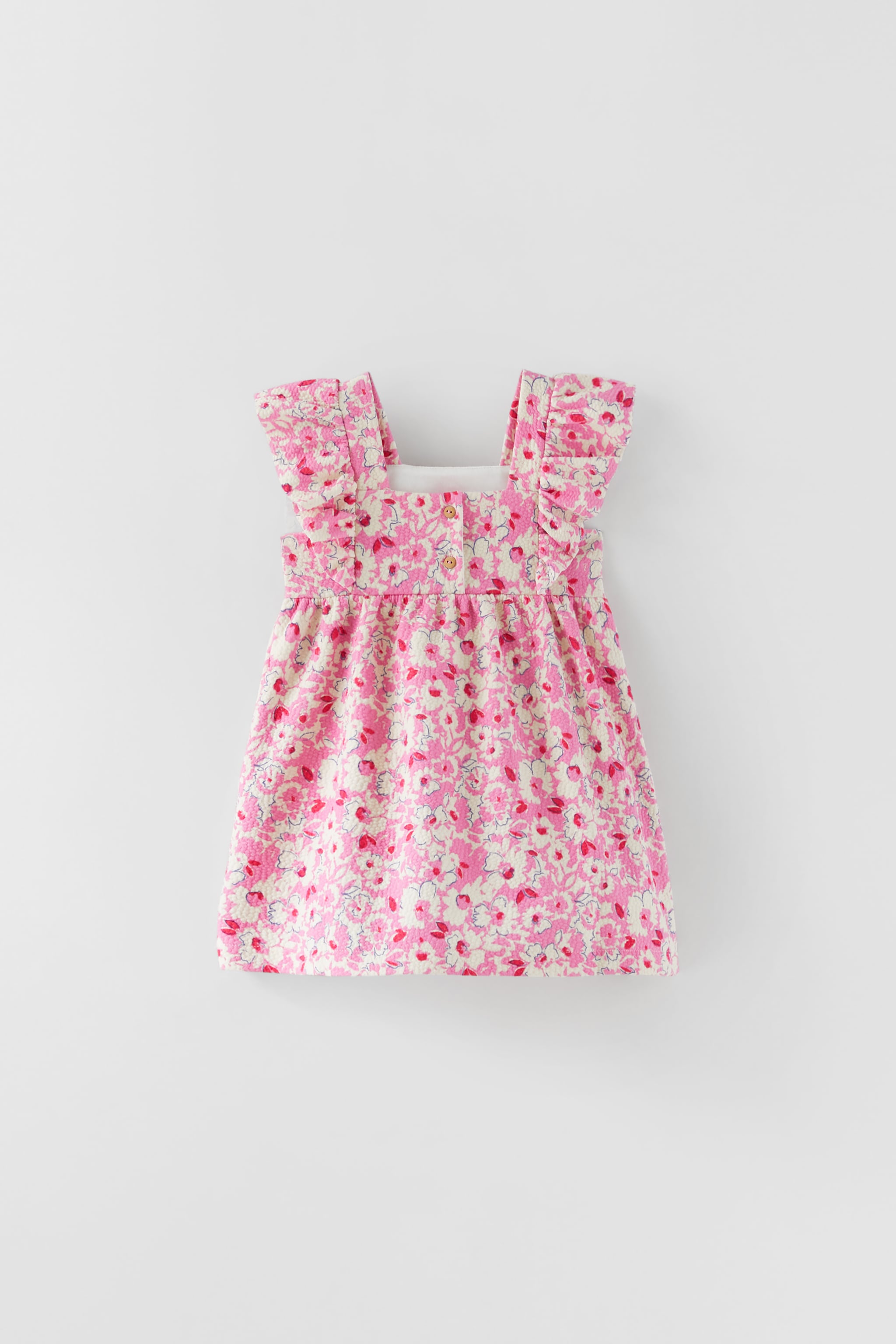 VESTIDO JACQUARD FLORES