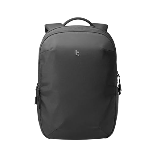 tomtoc Mochila para Portátil de 15,6 Pulgadas, Mochilas para Hombres Daypack para el Trabajo La Vida Cotidiana de Las Empresas, Repelente al Agua Men Backpack Daypack, 20 litros, Negro