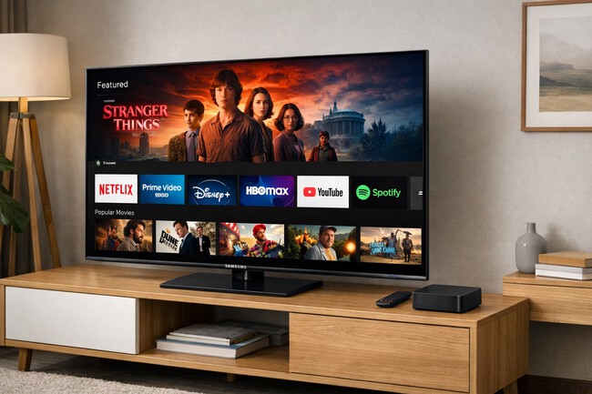 ImageTelevisor Samsung y TV Box