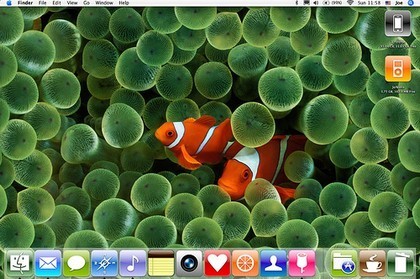 Cómo convertir el escritorio de Mac OS X en el del iPhone