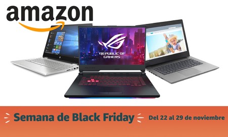 Black Friday 2019: las mejores ofertas en portátiles de Amazon. Modelos de ASUS, HP, Lenovo, Acer y MSI a precios rebajados