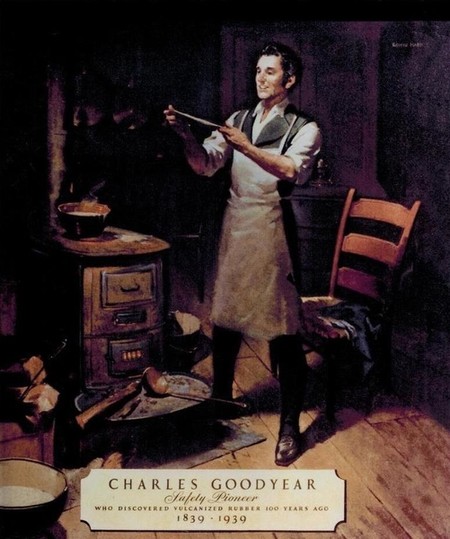 Large Charles Goodyear 1839