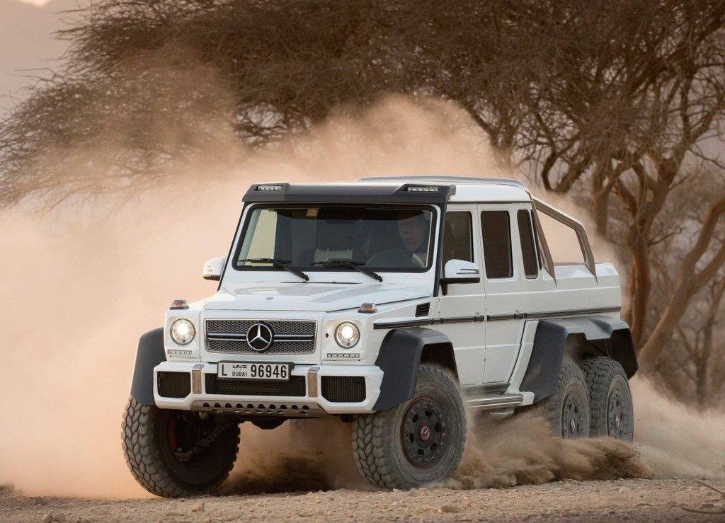 ¡De seis ruedas! El MercedesBenz Clase G 6x6 ya está en México ¡De seis ruedas! El MercedesBenz Clase G 6x6 ya está en México