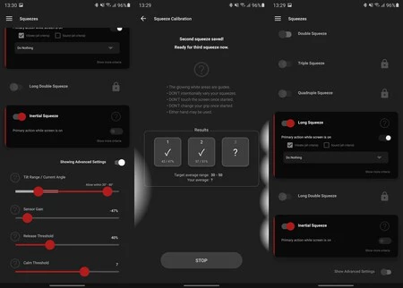 スクイーズ Samsung Galaxy サイドスクイーズ+