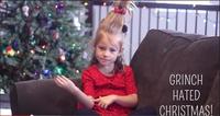 Esta niña muda nos cuenta una increíble versión del cuento "Como el Grinch robó la Navidad"