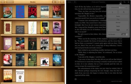 Apple lanza iBooks 1.5 con un nuevo modo nocturno y varias novedades