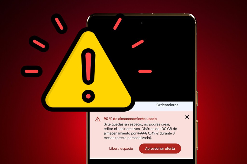 Mi móvil no dejaba de mostrarme el mensaje de cuenta de Gmail llena: así lo he solucionado sin borrar correos ni pagar
