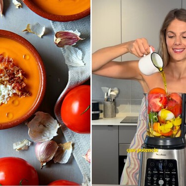Gazpacho de nectarina, la receta llena de fibra y antioxidantes que recomienda una nutricionista