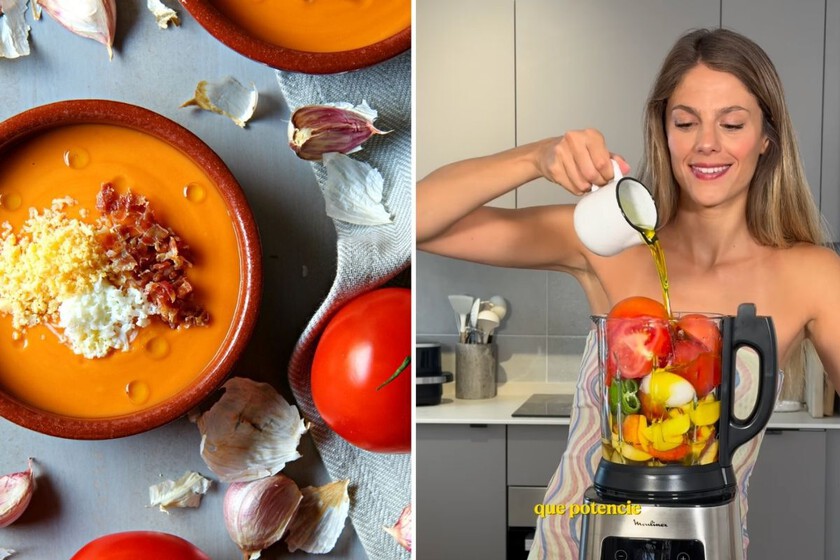 Ni de melón ni de sandía: el mejor gazpacho del verano se hace con una fruta diferente y con mucha fibra