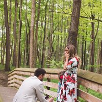 Tras pedirle a su novia matrimonio se agachó para pedirle a su hija si podía ser su padre