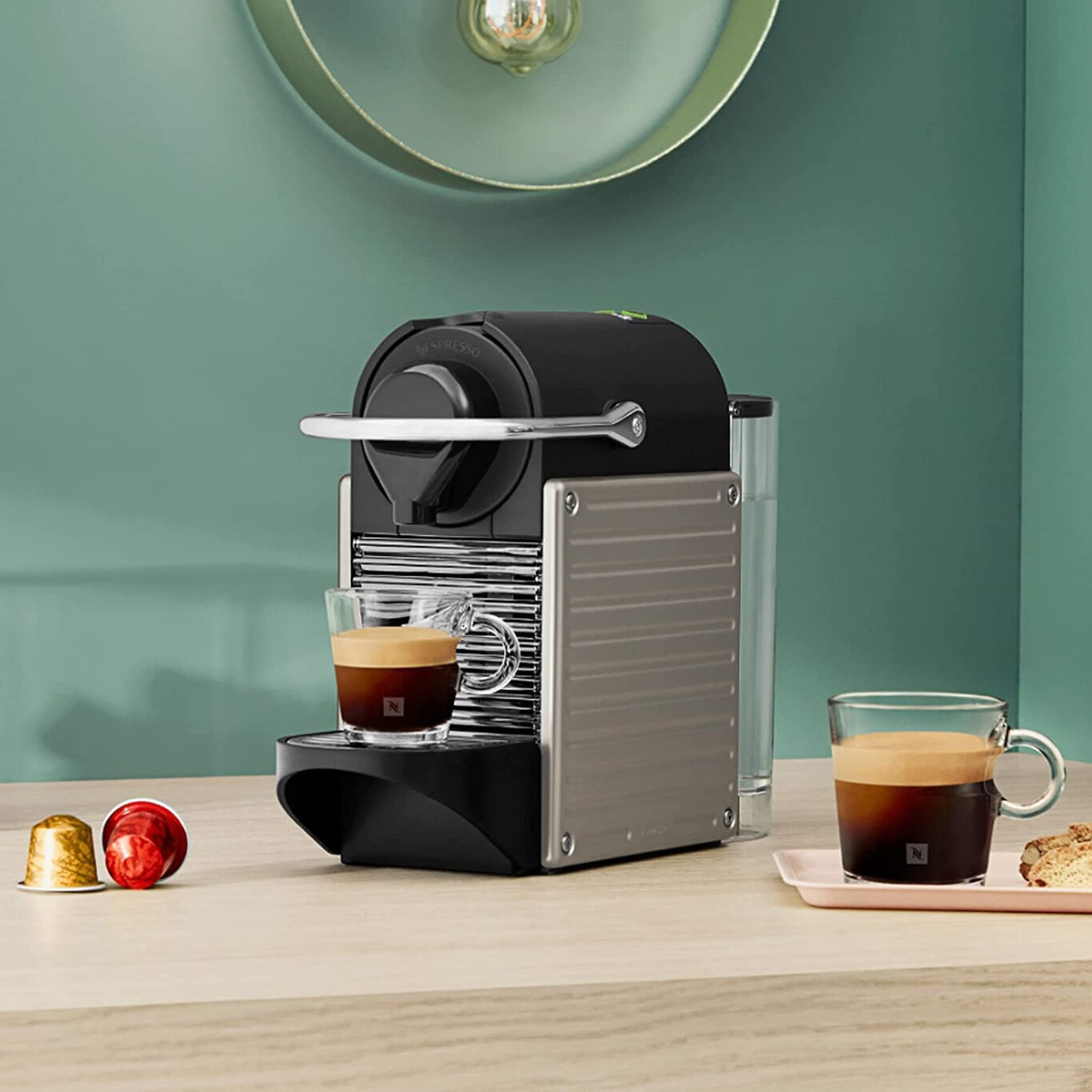 Cafetera de cápsulas automática Krups Pixie Redesign Nespresso.