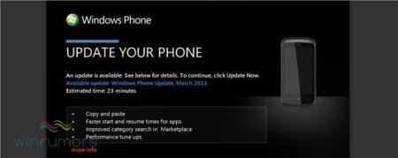 Windows Phone 7 recibe "NoDo", su primera actualización