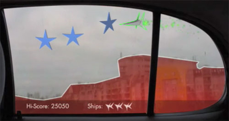 'Carcade': Un videojuego en la ventana de tu coche