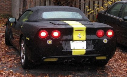 El Ferrari Corvette