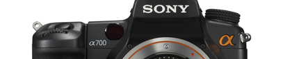 Sony A700, actualización del firmware
