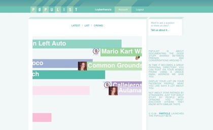 P0pulist, conoce las últimas tendencias a través de tu entorno social