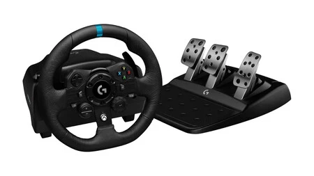 Logitech G G923 Racing Wheel and Pedals, Force Feedback TRUEFORCE Logitech G G923 Racing Wheel and Pedals, Force Feedback TRUEFORCE