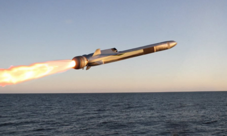 Naval Strike Missile Launch