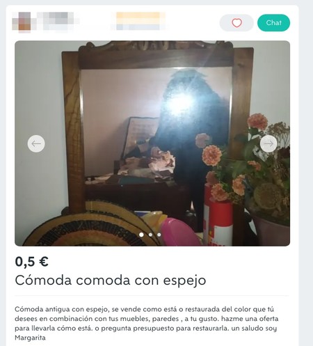 Window Y Comoda Comoda Con Espejo De Segunda Mano En Pontevedra En Wallapop