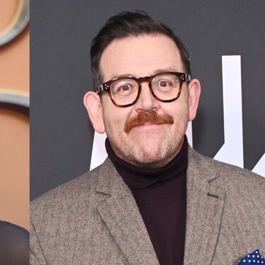 JK Rowling y Nick Frost