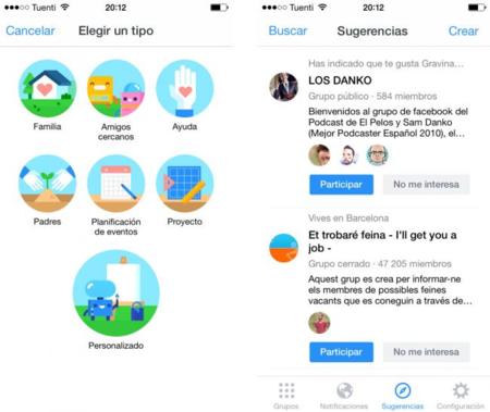 Esto es Groups, la nueva apuesta de Facebook para que volvamos a usar sus grupos de amigos