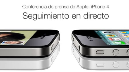 Seguimiento de la rueda de prensa de Apple acerca del iPhone 4, esta tarde a las 19 horas