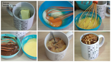 Mug Cakes Bicolor Vainilla Chocolate