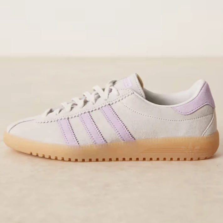 Zapatillas de deporte grises y moradas Bermuda de adidas Originals