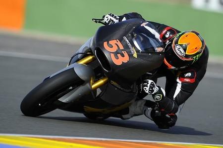 Tito Rabat sobre la Kalex del Marc VDS Racing en Cheste