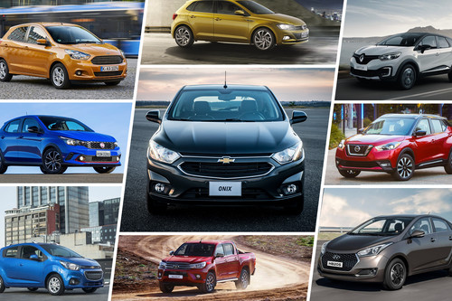 Los 50 autos más vendidos en Latinoamérica durante la primera mitad de 2018