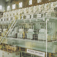 Con 13 metros de alto, 14 cilindros y un cigüeñal de 300 toneladas, este monstruo tiene nombre: el motor de combustión más grande del mundo 