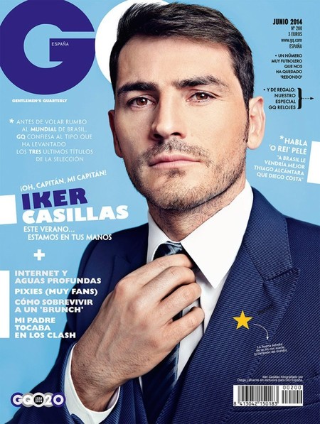 ¡Oh capitán, mi capitán! Iker Casillas, portada de GQ España