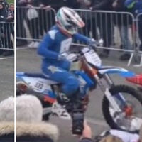 Un piloto atropella a propósito a un rival que se había caído: el vídeo que indigna a la comunidad motera