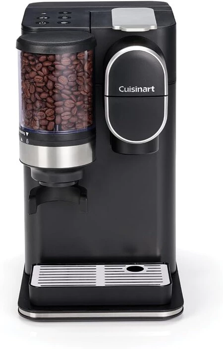 Cafetera con molinillo