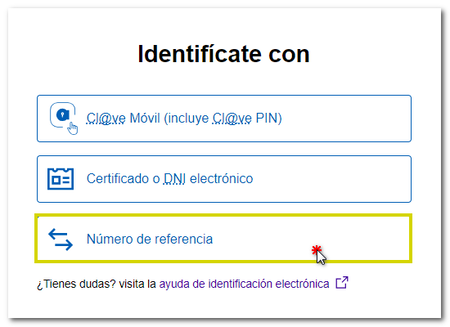Identificación página declaración de la renta.