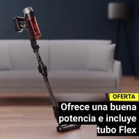 Se acabó el polvo y pelo de mascota en casa con la oferta top en este aspirador sin cable que incluye un tubo flexible
