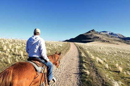 montar a caballo